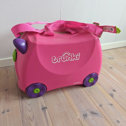 Trunki trillekoffert for barn