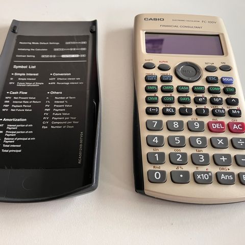 Casio FC-100V Kalkulatpr