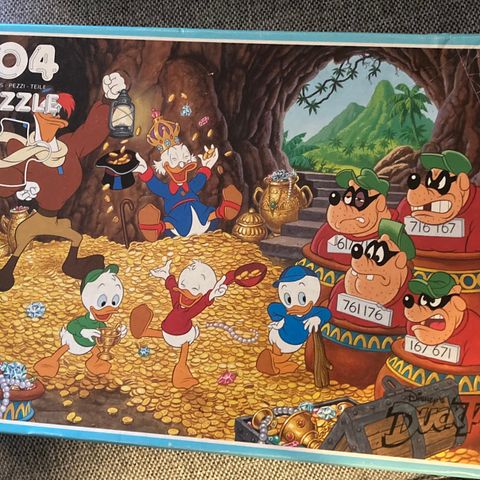 Puslespill Duck Tales