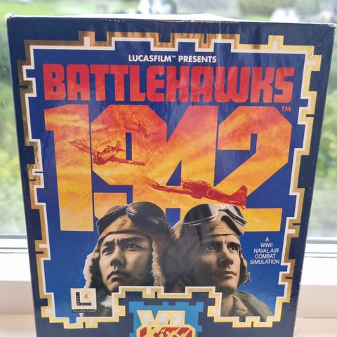 Battlehawks 1942 Lucasfilm Big Box floppy Atari ST