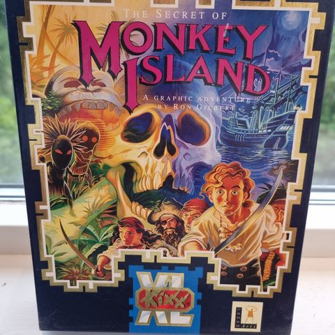 The Secret of Monkey Island big box floppy Amiga