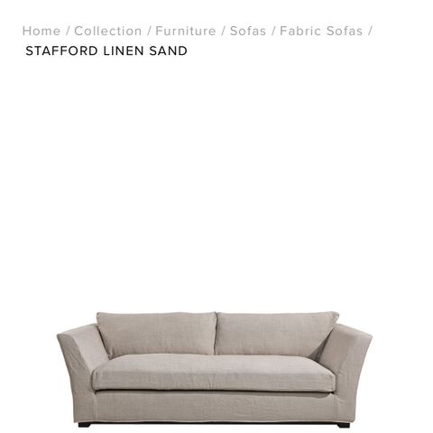 Stafford sofa fra Artwood, 3 seter, Linen Sand