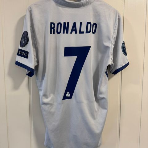 Real Madrid 2016/17 Champions League Ronaldo Fotballdrakt (L)