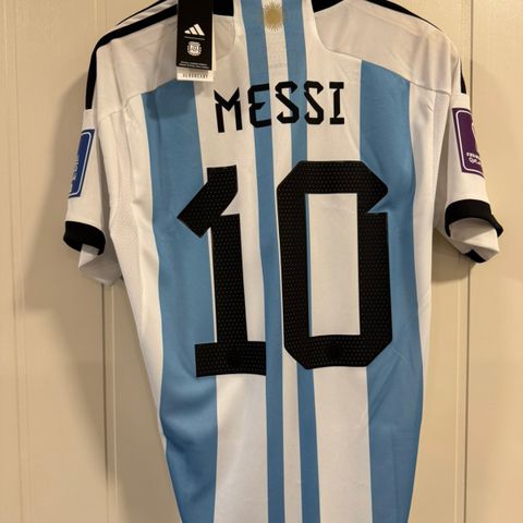 Argentina 2022/23 VM Finale Lionel Messi Fotballdrakt (M)