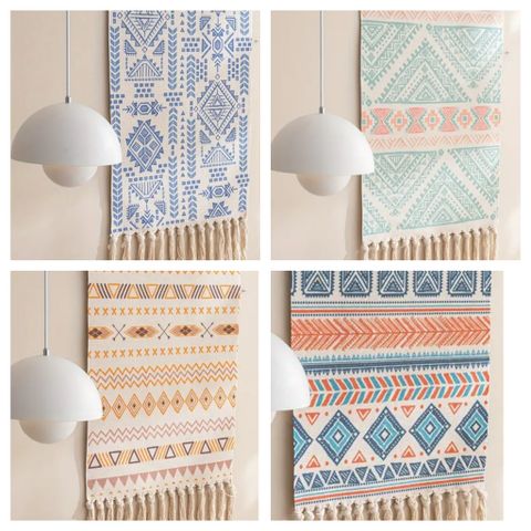 Håndlaget veggtepper boho stil