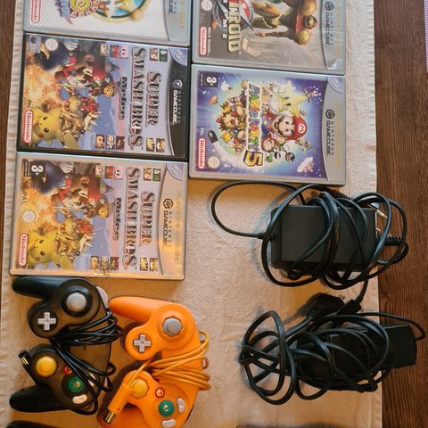 Gamecube bundle med spill