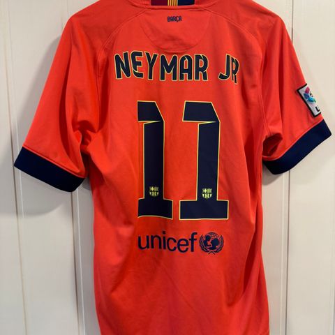 Barcelona 2014/15 Borte Neymar Fotballdrakt (L)