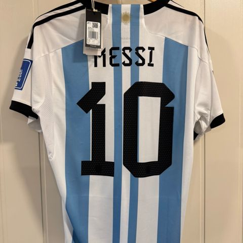 Argentina 2022/23 VM Finale Lionel Messi Fotballdrakt (L)