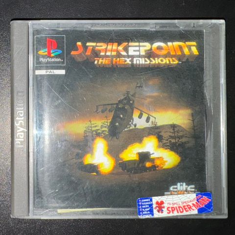 STRIKEPOINT The Hex Missions PS1 PlayStation 1