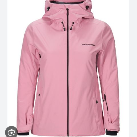 Peak performance anima jacket frosty rose