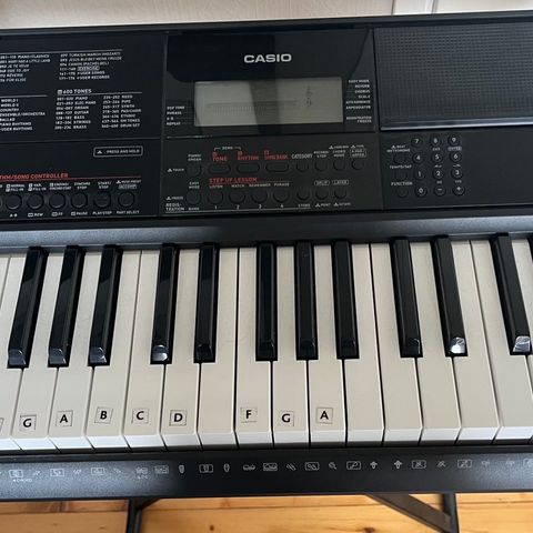 Casio CT-X700 (m/stativ og krakk)