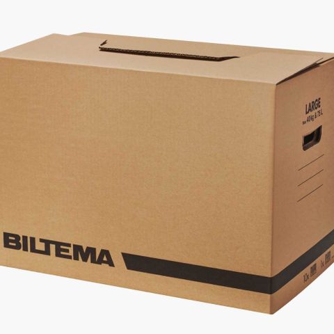 Biltema flytteesker 75l og 40l