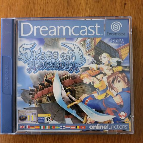 Skies of Arcadia Dreamcast +++