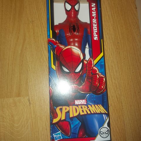 Spiderman action figur. ubrukt.