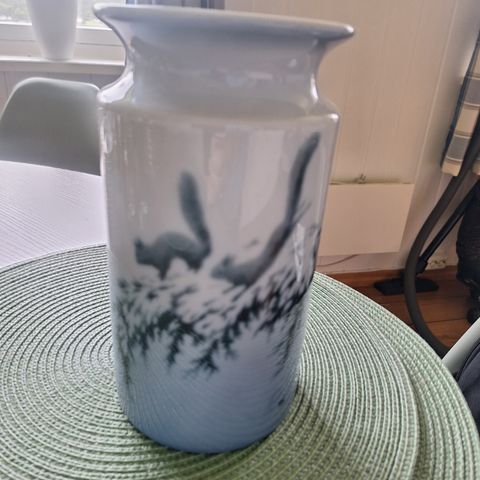 Porsgrund porselen vase