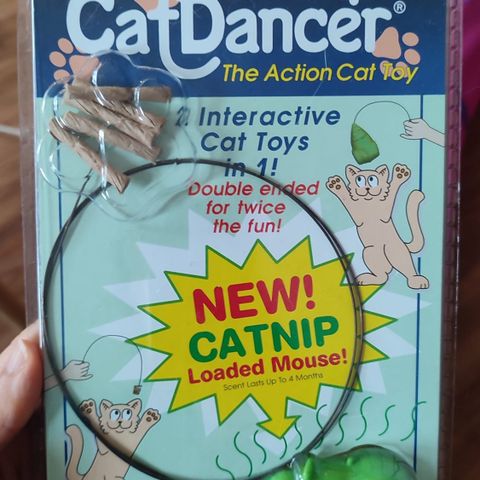 Catnip Cat Dancer toy