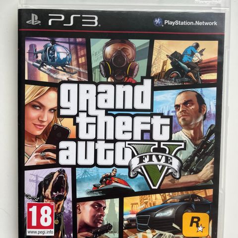 ps3 spill GRAND THEFT AUTO V GTA 5