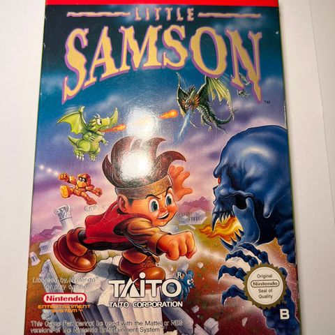 Little Samson komplett til Nintendo Nes (SCN)