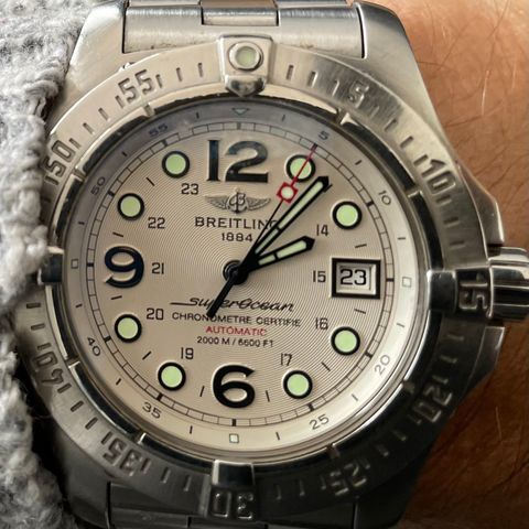 NY PRIS Breitling Superocean Steelfish