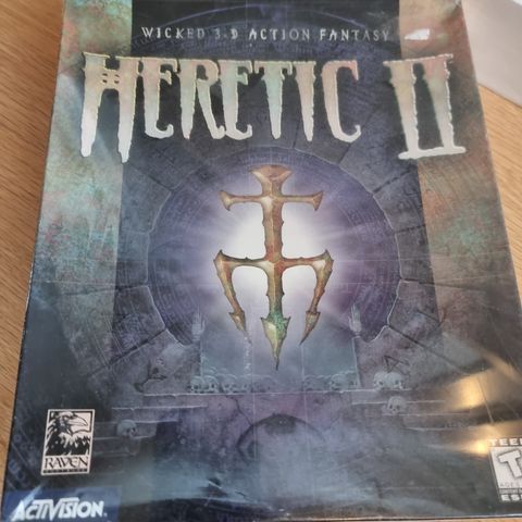 Heretic 2 big box uåpnet - pc