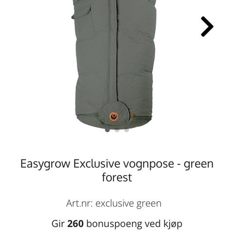 Easygrow vinterpose m/forlengerdel meget pent og lite brukt