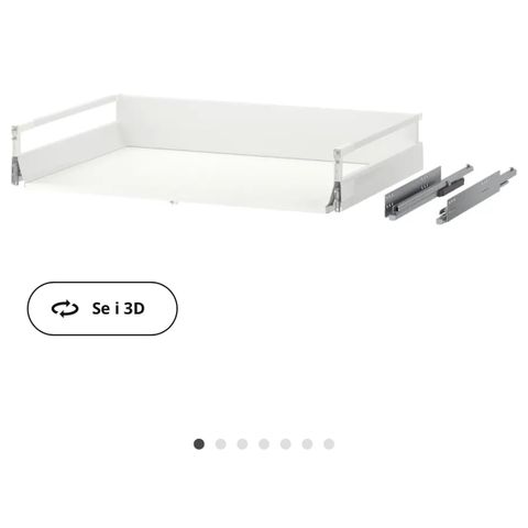 Skuffe fra IKEA  selges