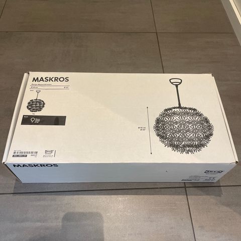 Ny IKEA Maskros barnelampe