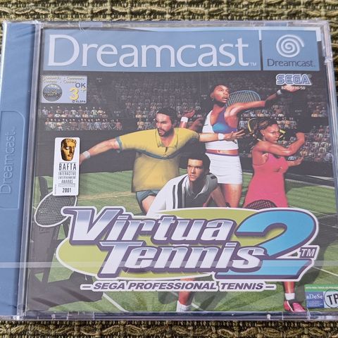 Virtua Tennis 2 (Dreamcast, ny!)