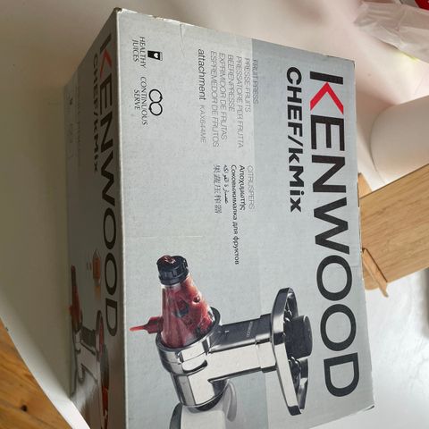 Kenwood Chef kMix fruktpresse KAX644ME