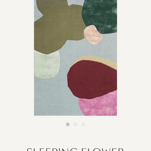 Layered, sleeping flower ønskes kjøpt