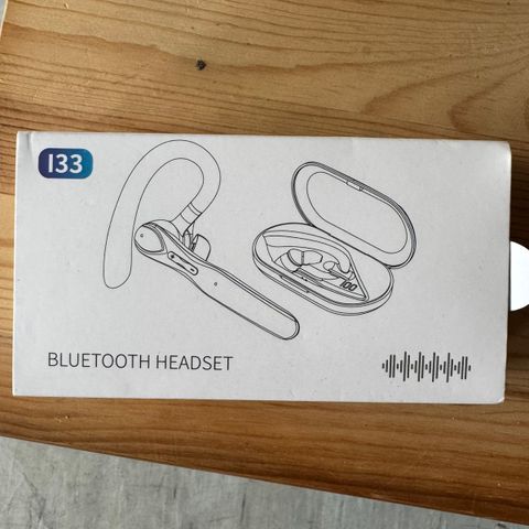 Handsfree Bluetooth-hodesett for mobiltelefon