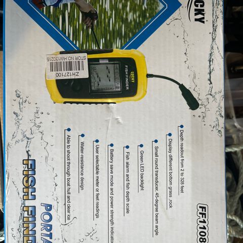 portable fish finder