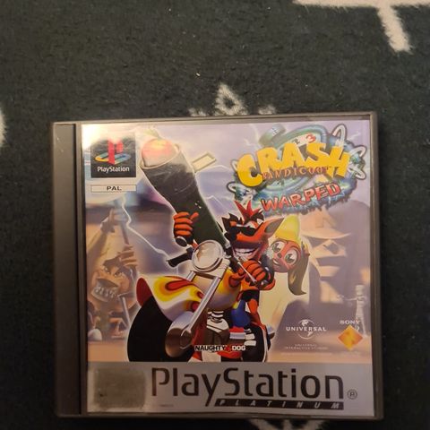 Crash Bandicoot 3 Warped Platinum PS1