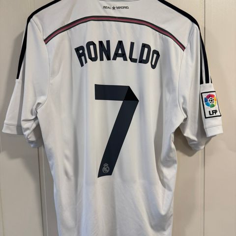 Real Madrid 2014/15 Hjemme Cristiano Ronaldo Fotballdrakt (L)