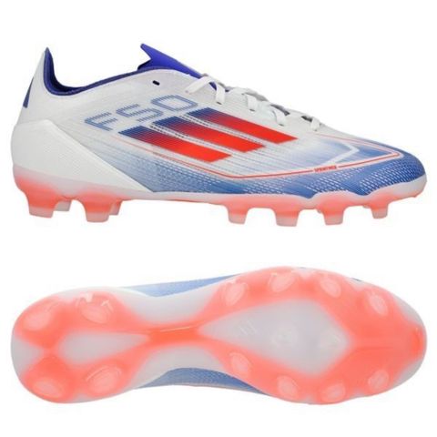 Adidas F50 Pro MG Advancement - Hvit/Rød/Lucid Blue