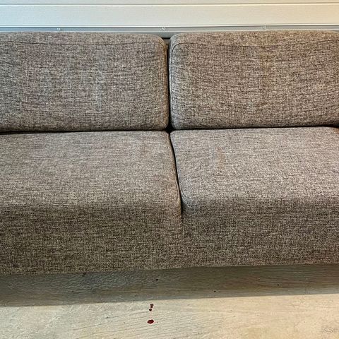 Velholdt 3-seter design sofa