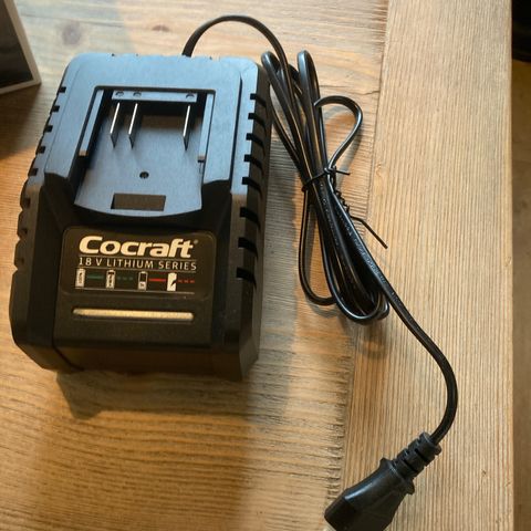 Cocraft Lithium 18 V batterilader ny LXC QC18