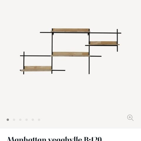 Manhattan vegghylle