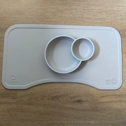 Silikonmatte/skåler til Stokke steps tray/brett