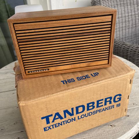 Tanberg Extention Loudspeaker 16 i originalpakke.