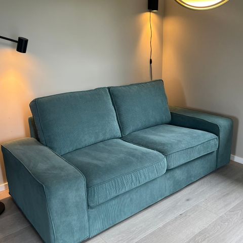 KIVIK 2-seters sofa, Kelinge gråturkis IKEA