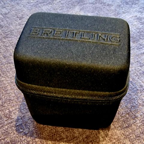 Breitling reiseetui,  klokkeboks