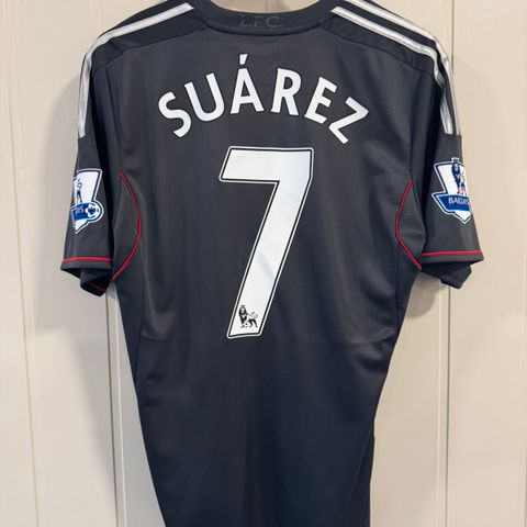 Liverpool 2011/12 Hjemme Luis Suarez Fotballdrakt (M)