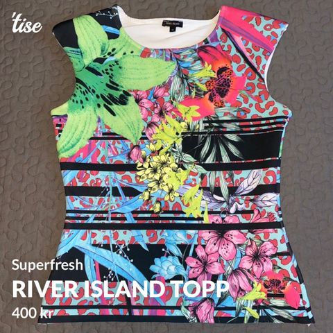 RIVER ISLAND top - superfresh!