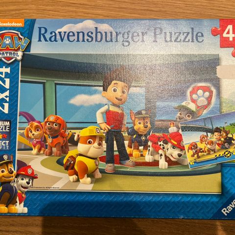 Forskjellige ravensburger puzzles