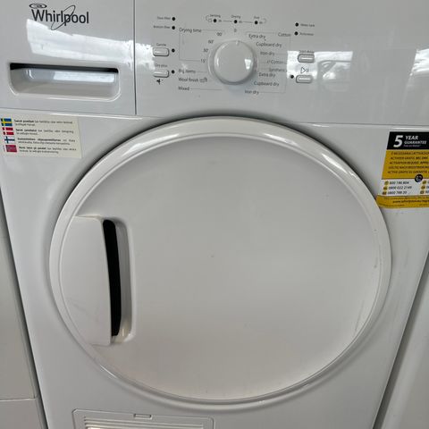 Tørketrommel whirlpool 7 kg