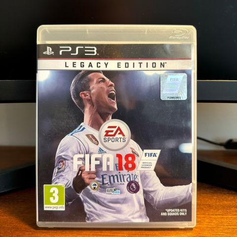 FIFA 18 legacy edition - PS3 ⚽️