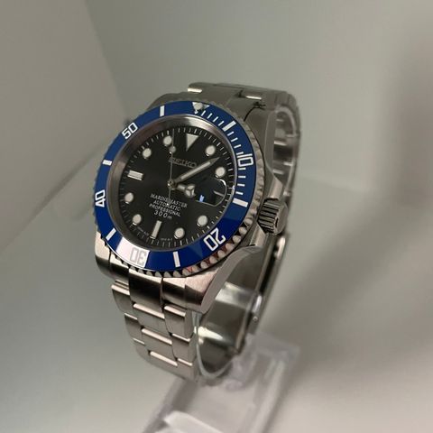 (Helt ny!!!) Seiko «Cookiemonster» Submariner mod