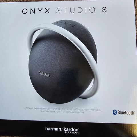 Onyx 8 Bluetooth høytaler.