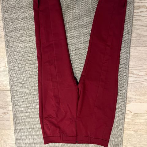 PULZ  jeans - Clara pant, rød, str 36